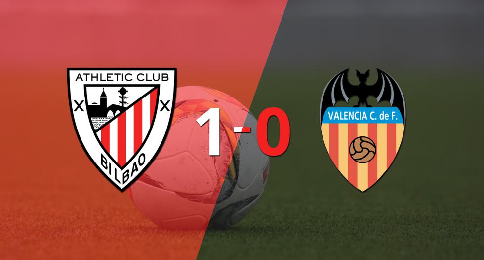Apretada victoria de Athletic Bilbao frente a Valencia