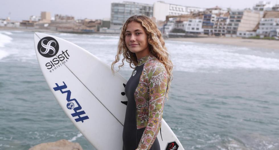 Máncora Queen: Catalina Zariquiey, a 14-year-old surf prodigy with a promising future.