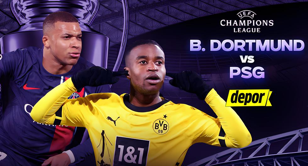 PSG vs Dortmund EN VIVO: minuto a minuto vía ESPN y STAR Plus por Champions League