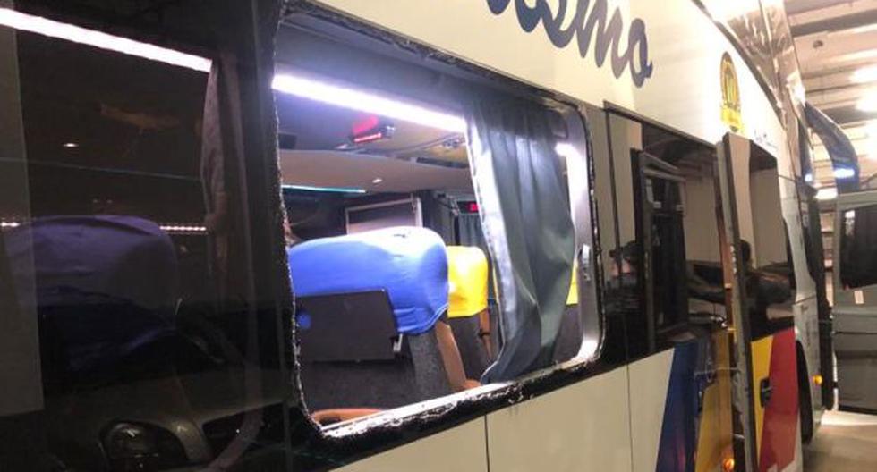 Boca vs. Corinthians hoy: bus del 'Xeneize' fue atacado a pedradas y la ventana acabó rota antes de partido por Copa Libertadores