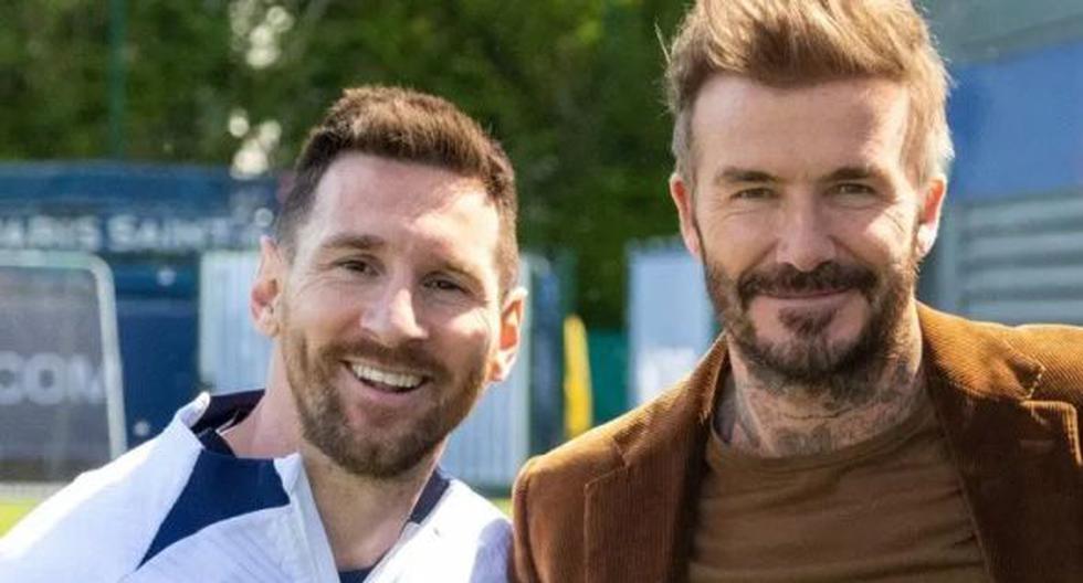 Beckham y el guiño a Lionel Messi para que fichará por Inter de Miami