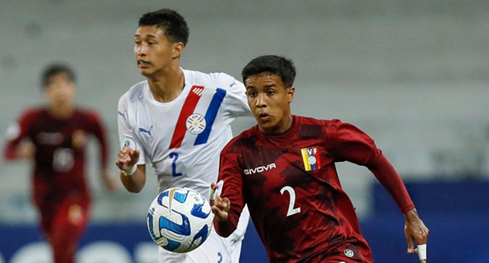 With a last-minute goal, Venezuela drew 1-1 with Paraguay in the Sub-17 Sudamericano.