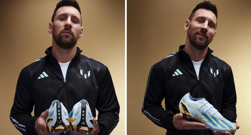 Estrellas, una cabra y más: así son los nuevos botines de Messi que causan furor