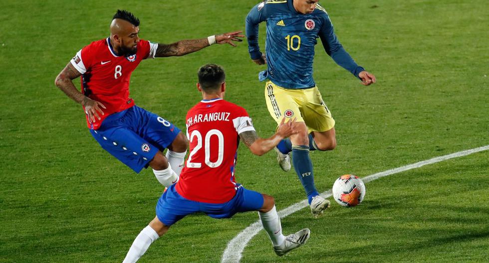 Chile (0-0) Colombia draw in Santiago for Matchday 2 of the 2026 Qualifiers.