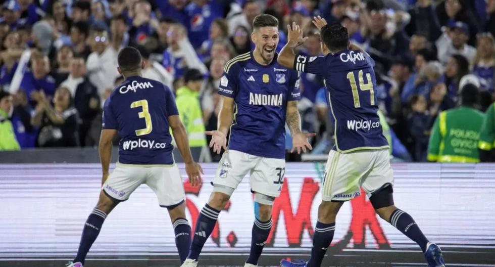 Celebra en El Campín: Millonarios venció 2-0 a Junior y ganó la Superliga Betplay