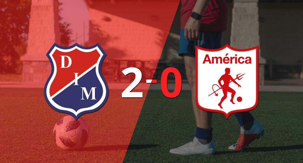 Con dos goles de Diber Cambindo, Independiente Medellín venció a América de Cali