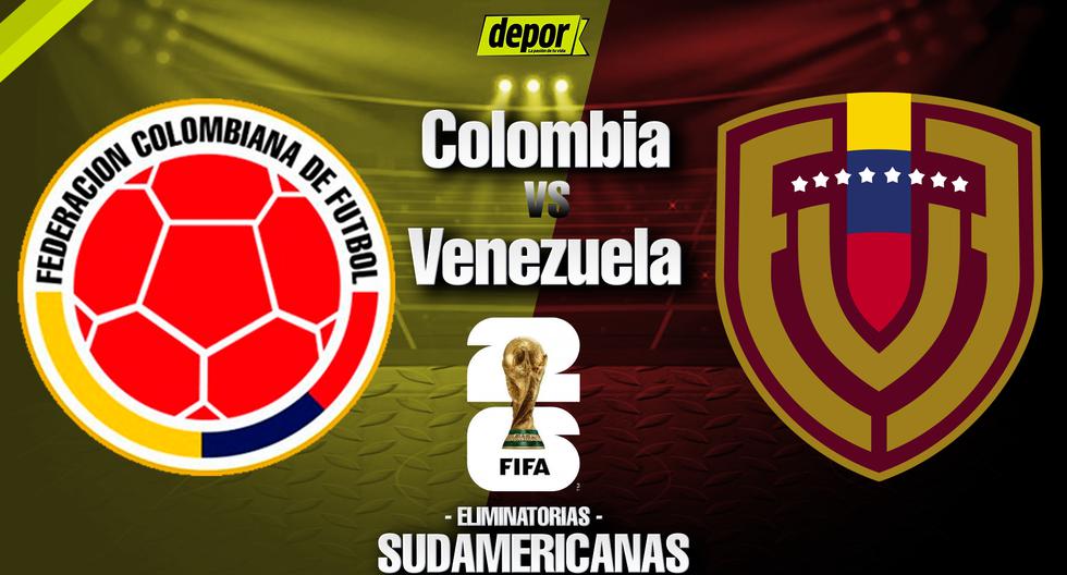 ¿A qué hora juegan Colombia vs. Venezuela por Eliminatorias rumbo al Mundial 2026?