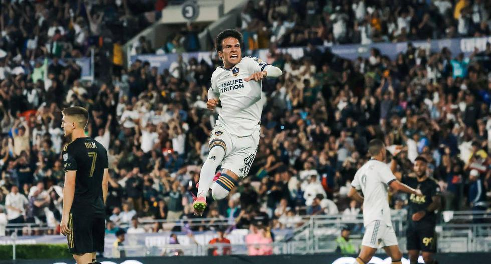 LA Galaxy venció 2-1 a LAFC y se quedó con el derbi de la jornada en la MLS