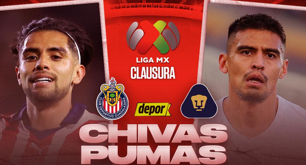 Canal 5, Chivas vs. Pumas EN VIVO vía TUDN: horarios y cómo ver el partido por Liga MX