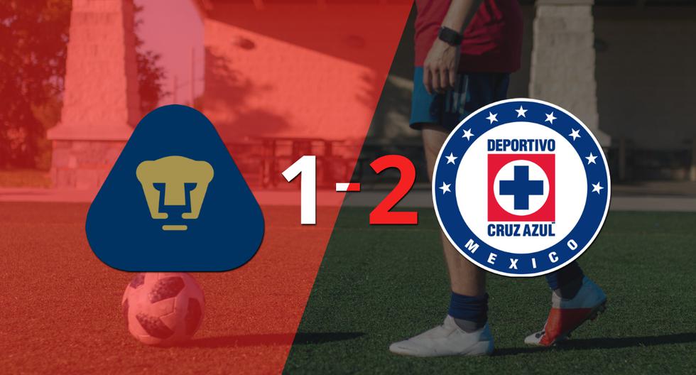 Por una mínima ventaja Cruz Azul se lleva los tres puntos ante Pumas UNAM
