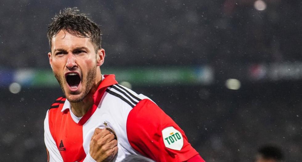 Uno más: gol de Santiago Giménez en el Feyenoord vs. Ajax por la Eredivise 