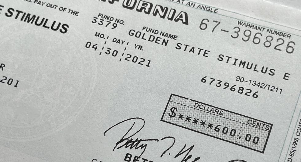 Cheques Estímulo 2023 en California: quiénes son beneficiarios y fechas de pago $1,050