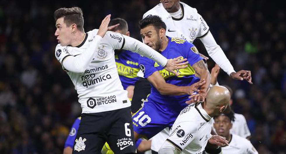 Alineaciones Boca vs. Corinthians: así formaron en el partido por la ida de octavos de final por Copa Libertadores 2022