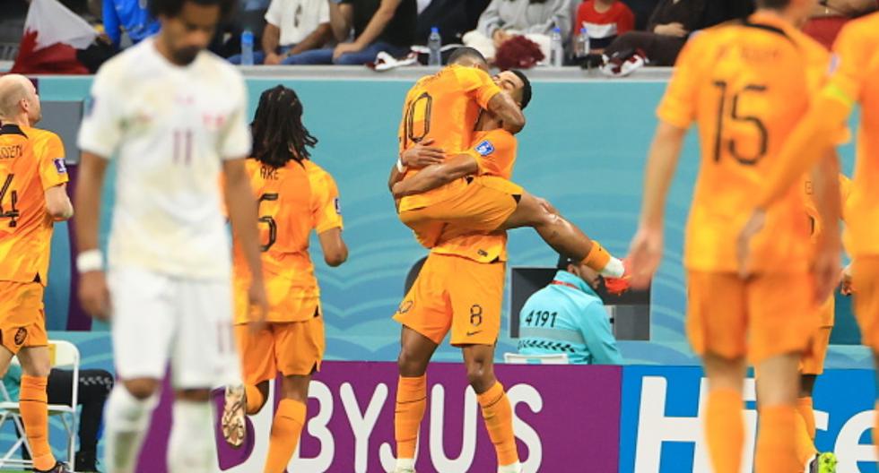 No hubo sorpresa: Países Bajos venció 2-0 a Qatar y clasificó a octavos del Mundial