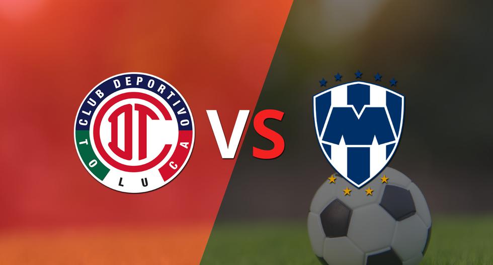 Toluca FC gana por la mínima a CF Monterrey en el estadio Nemesio Díez