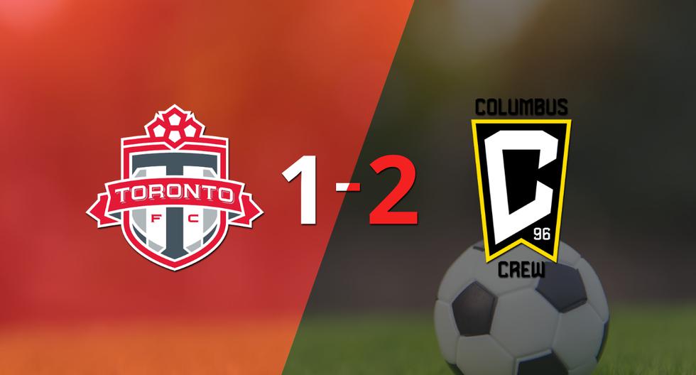 Toronto FC cayó 2-1 en casa frente a Columbus Crew SC