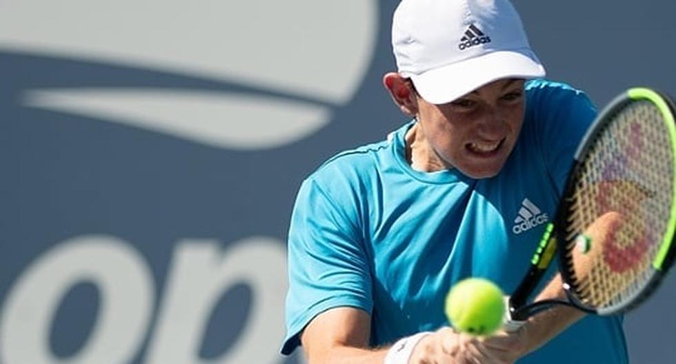 Peruano Ignacio Buse derrotó a Cooper Williams y avanzó a la segunda ronda de Wimbledon Junior