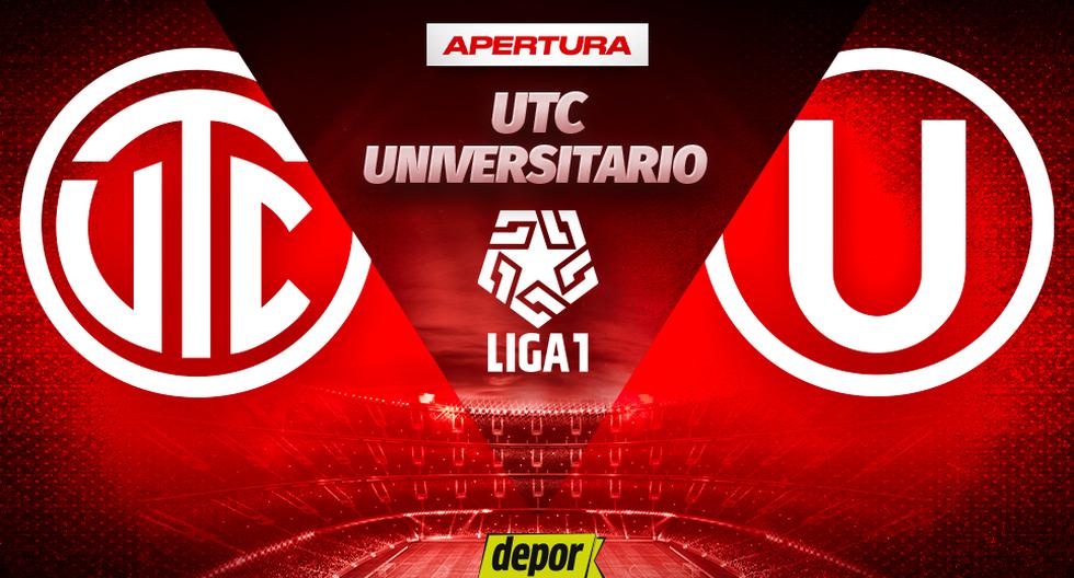 Universitario vs. UTC EN VIVO vía Liga 1 MAX: a qué hora juegan por el Torneo Apertura
