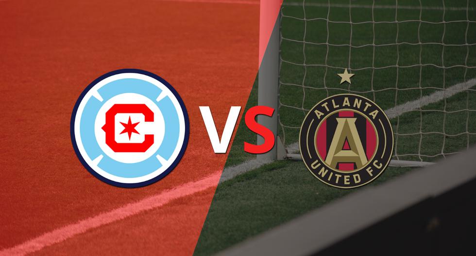They are already playing at Soldier Field stadium, Chicago Fire vs Atlanta United.