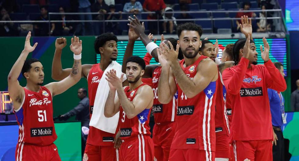Puerto Rico derrotó 102-97 a República Dominicana por el Mundial de Baloncesto 2023