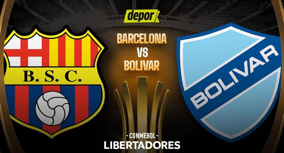 Barcelona SC vs. Bolivar EN VIVO vía ESPN y STAR Plus en partido por Copa Libertadores