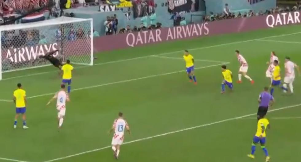 Un disparo agónico: gol de Petkovic para el 1-1 de Croacia vs. Brasil en el Mundial 2022 