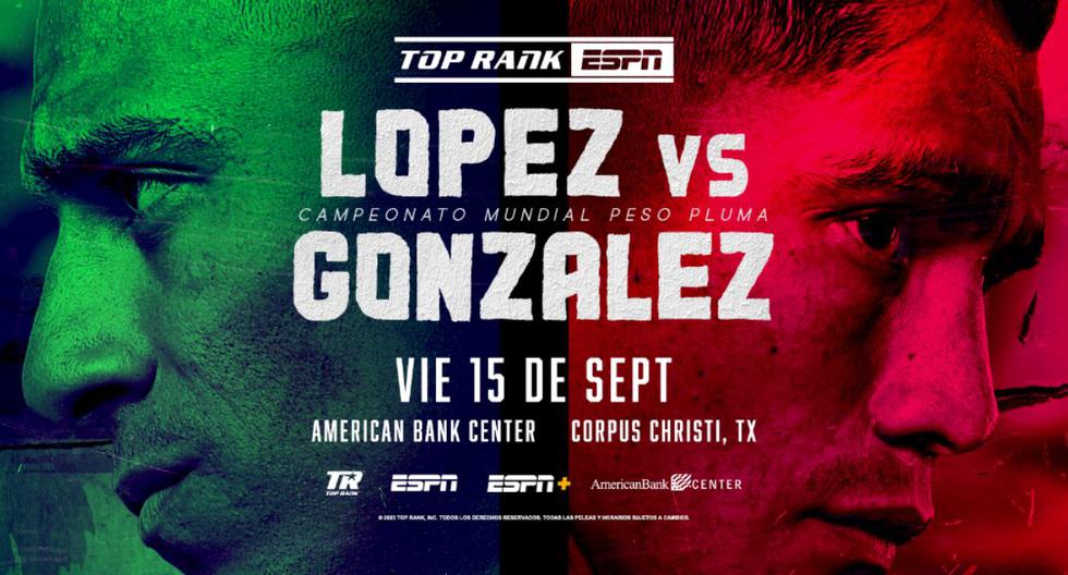 Venado López vs. Joet González en vivo hoy - pelea de boxeo, en directo
