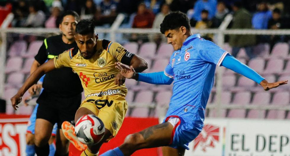 Con gol a los 98 minutos: Cusco FC venció 1-0 a Garcilaso, que terminó con ocho jugadores