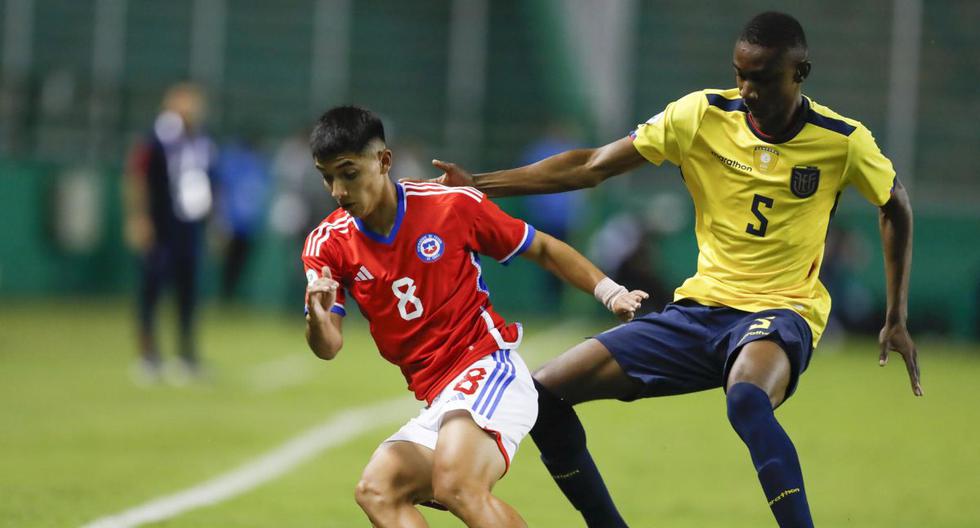 Ecuador vs. Chile (1-1): goles y minuto a minuto por el Sudamericano Sub-20