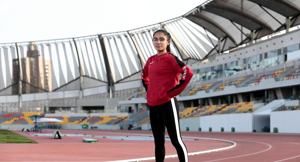 Cayetana Chirinos, promesa del atletismo: “Apuntamos a Los Ángeles 2028, pero tengo fe de llegar a París 2024″