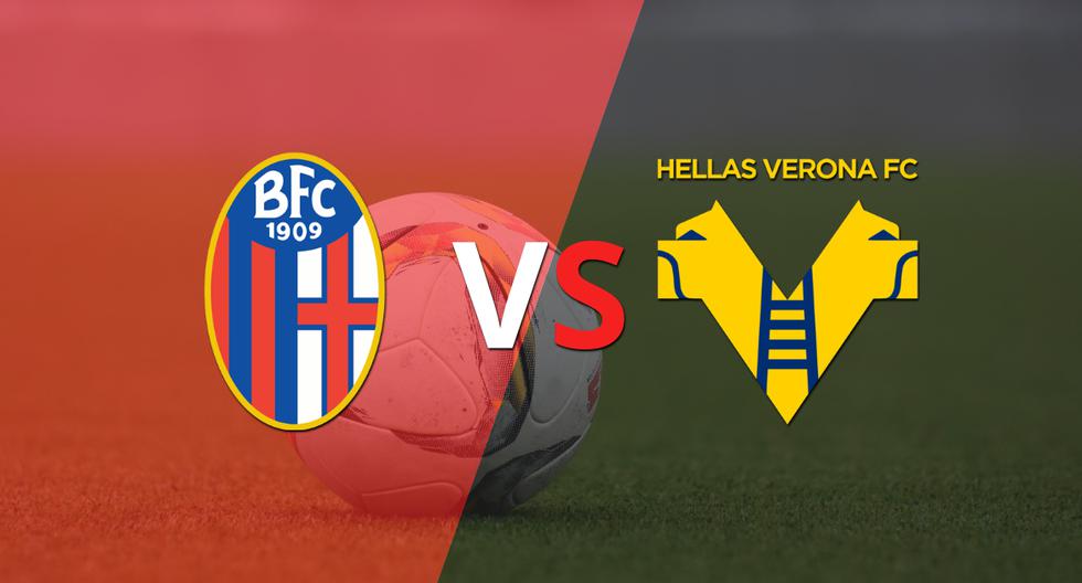 Comienza el segundo tiempo del empate entre Bologna y Hellas Verona