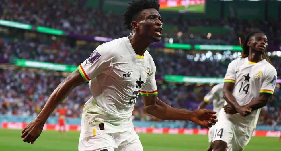 Cabezazo letal: gol de Kudus para el 2-0 de Ghana vs. Corea del Sur 