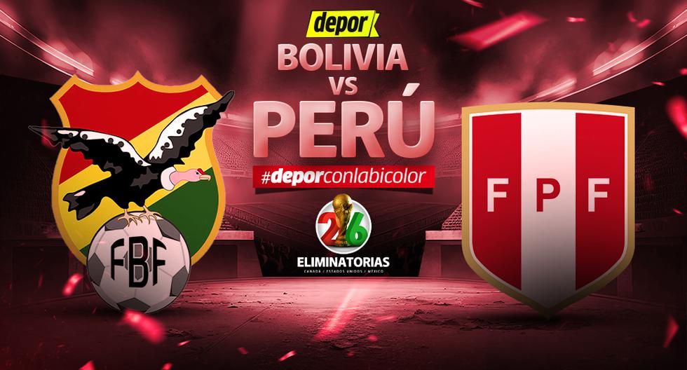 Partido de Bolivia vs. Perú EN VIVO por las Eliminatorias 2026
