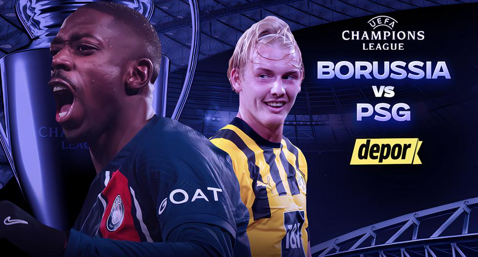 Dortmund vs PSG EN VIVO: minuto a minuto vía ESPN y STAR Plus por semifinales de Champions League