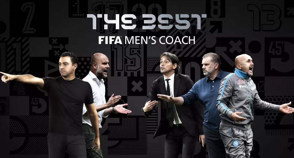 Con Guardiola y Xavi: los nominados al premio ‘The Best’ al mejor entrenador