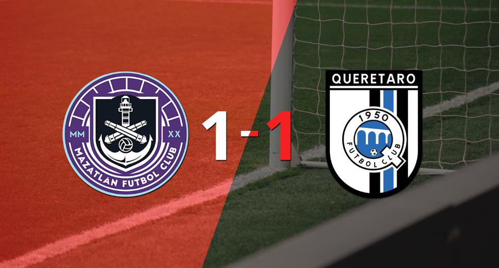 Mazatlán and Querétaro shared the points in a 1-1 draw.
