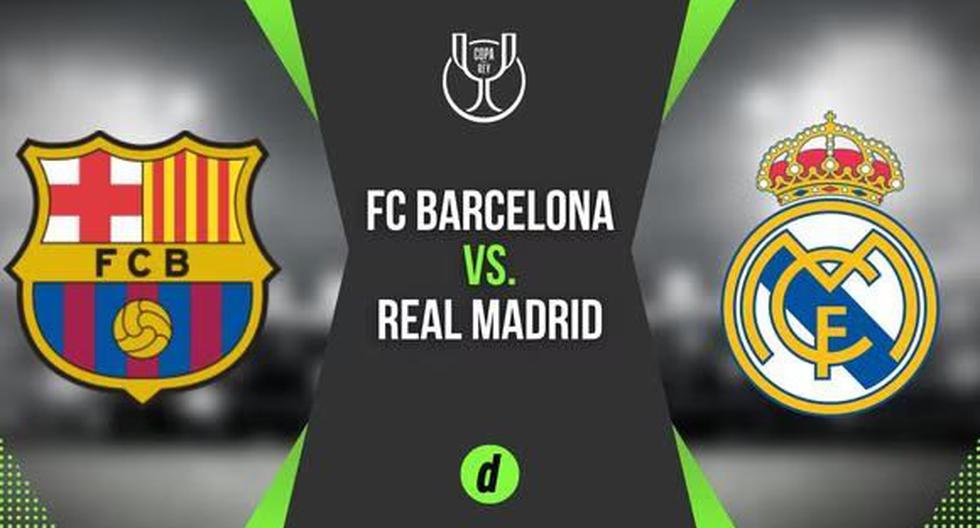 Dónde ver Barcelona vs. Real Madrid: guía TV y a qué hora inicia