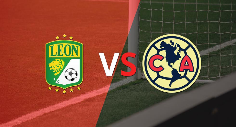 León y Club América empatan 1-1 y se van a los vestuarios