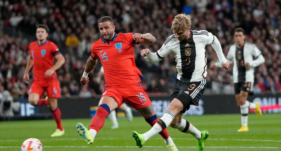 Partidazo en Wembley: Inglaterra y Alemania empataron 3-3 por la Nations League