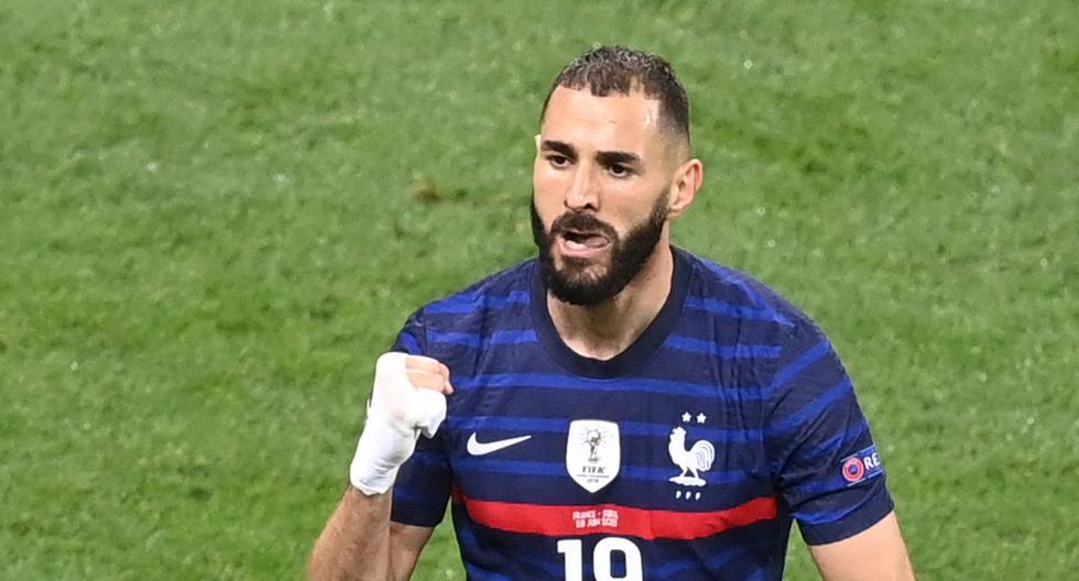 He doesn't forget his teammates: Benzema's encouraging message after France's victory.