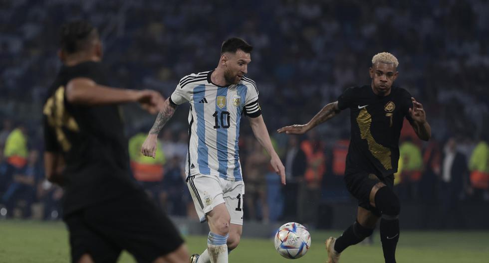 Con hat-trick de Messi: Argentino goleó 7-0 a Curazao, por amistoso internacional.