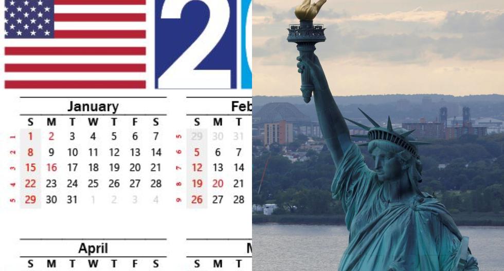 Calendario oficial 2023 en Estados Unidos: días festivos y qué feriados quedan