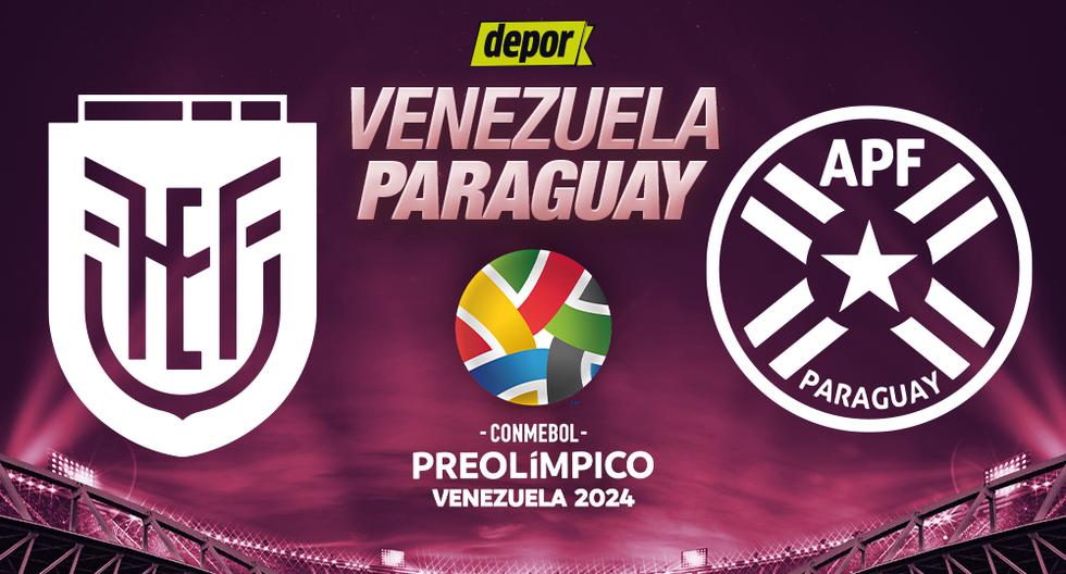 ¿A qué hora juegan Venezuela vs Paraguay y en qué canal ver Preolímpico Sub-23?