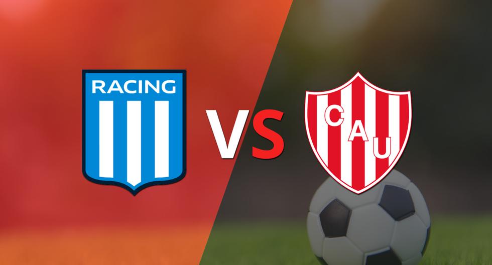 No goals at halftime! Unión and Racing Club are drawing 0-0