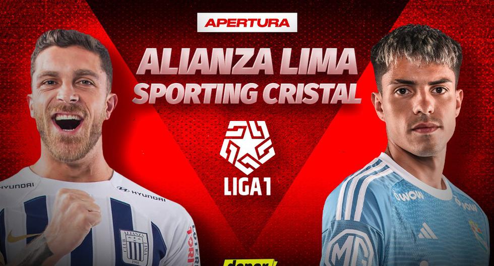 Alianza Lima vs. Sporting Cristal EN VIVO vía Liga 1 MAX: a qué hora juegan por el Torneo Apertura