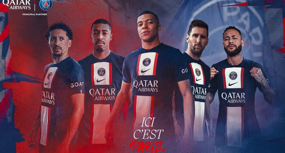 PSG nueva camiseta 2022-23: con Kylian Mbappé y nuevo patrocinador, club francés anuncia indumentaria para la próxima temporada