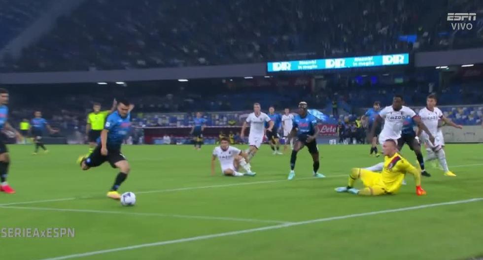 El ‘Chucky’ anda suelto: gol de Hirving Lozano en el Napoli vs. Bologna 