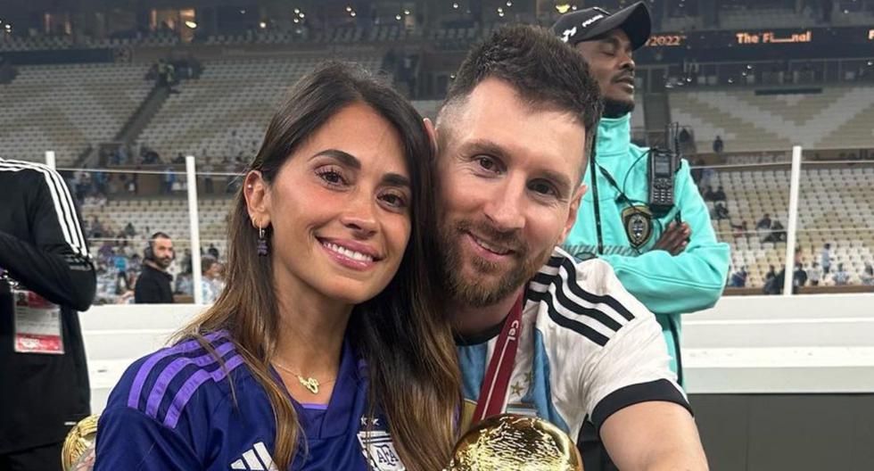La foto premonitoria de Lionel Messi y Antonela Roccuzzo que anunciaba el campeonato de Argentina en Qatar 2022
