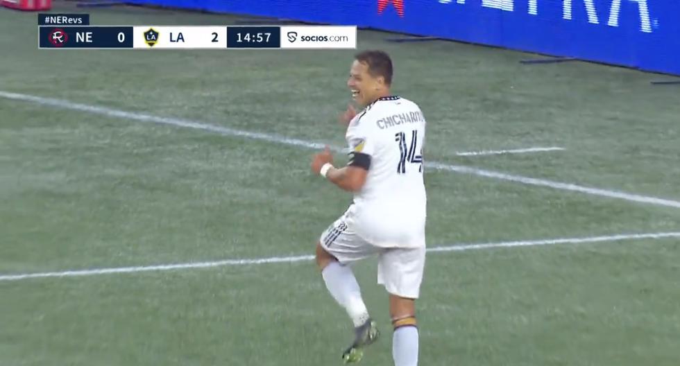La conexión Riqui Puig y ‘Chicharito’: ver gol del mexicano con Los Angeles Galaxy 