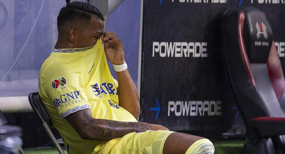 After a serious injury: Roger Martínez will be out of América for almost two months.
